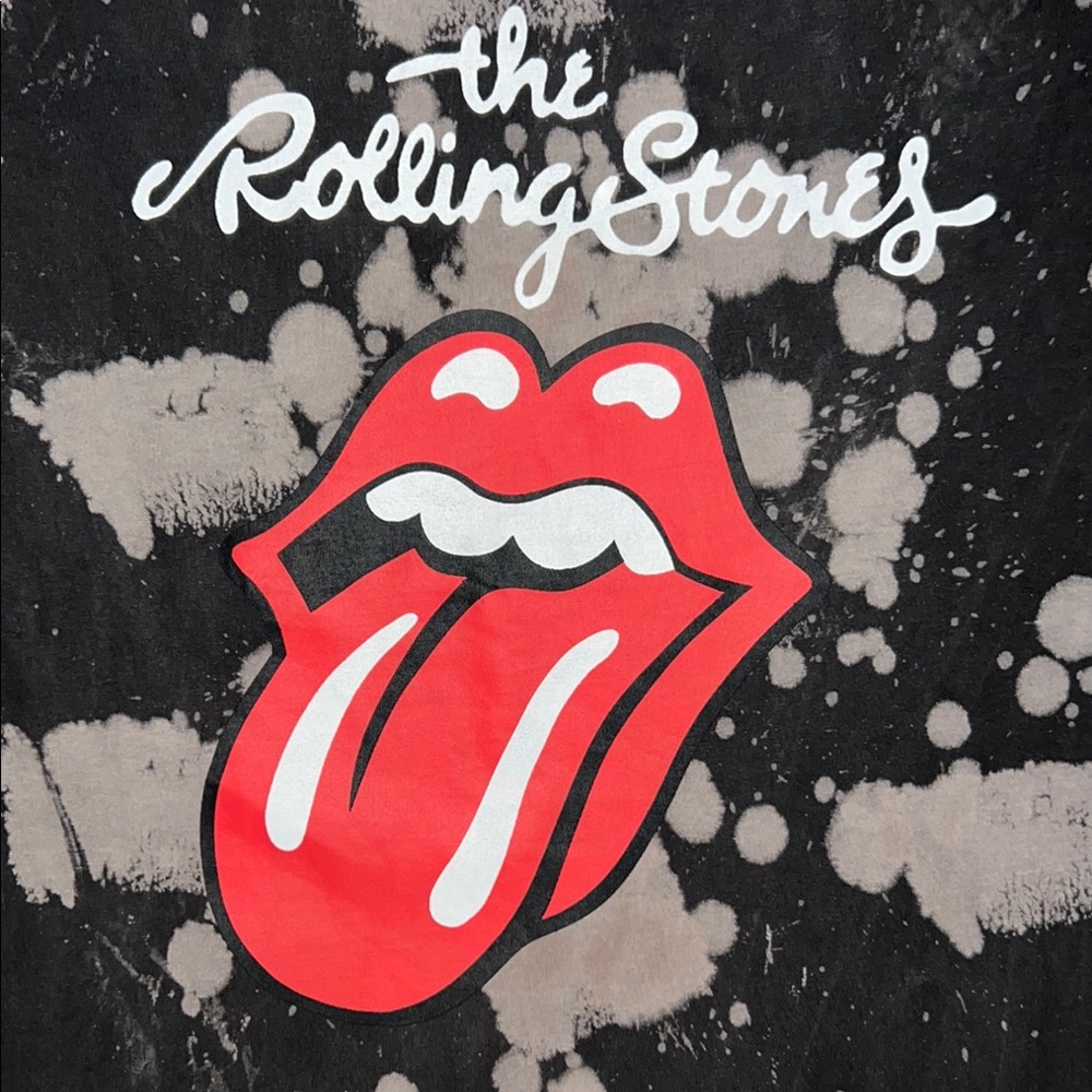 Rolling Stones Black and Red Short Sleeve Tee - Picture 3 of 11